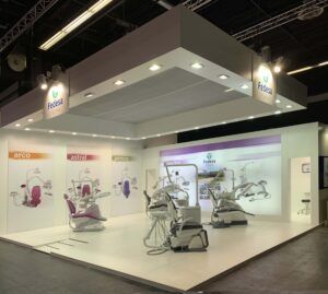 Quality Materials, high-definition printed panels and LED walls for exhibition stands