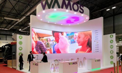 Custom exhibition stand design for FITUR trade show in Madrid